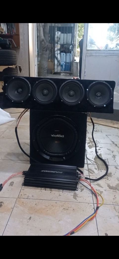 4 ed apo 1 cut 130rms 1cut 150rms basavik sony 400rms soundmax usliter — Bakı