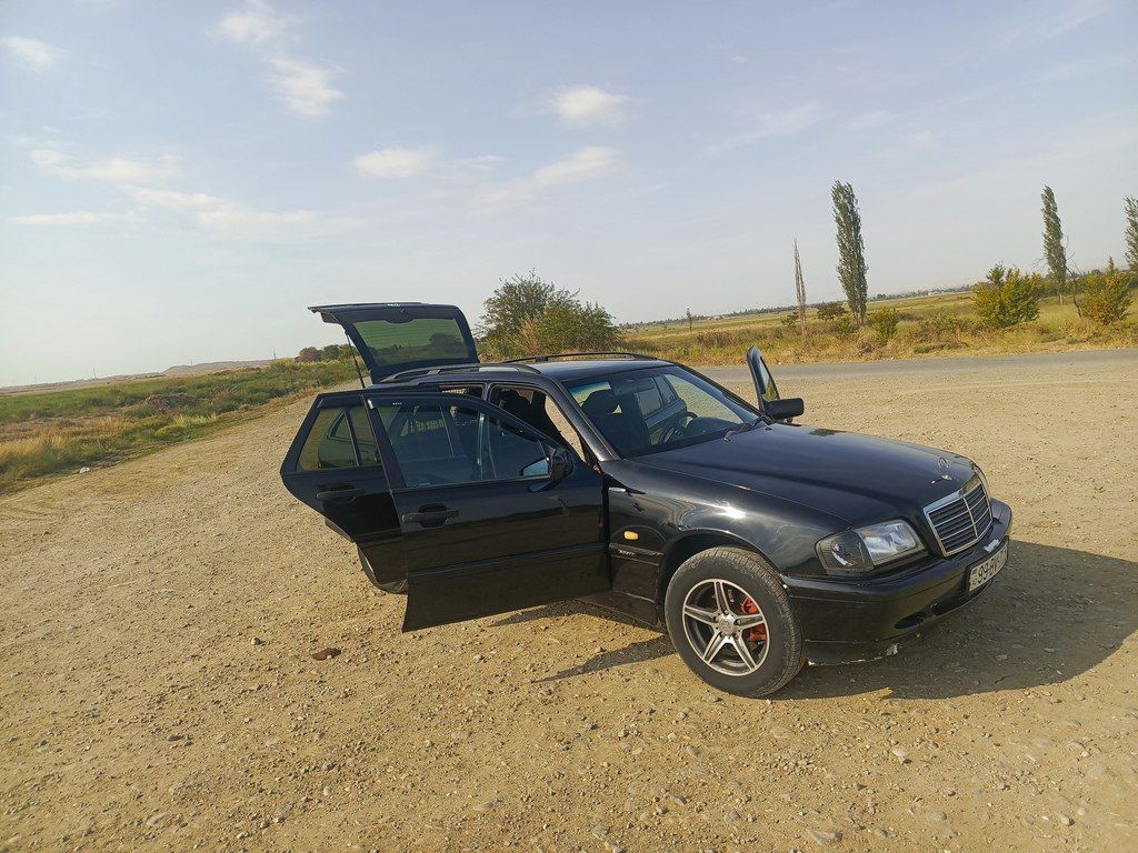 Mercedes C 200, 2.2 L, 2000 il, 483 336 km 99-BV-778 — Avtomobillər, Goranboy (4)