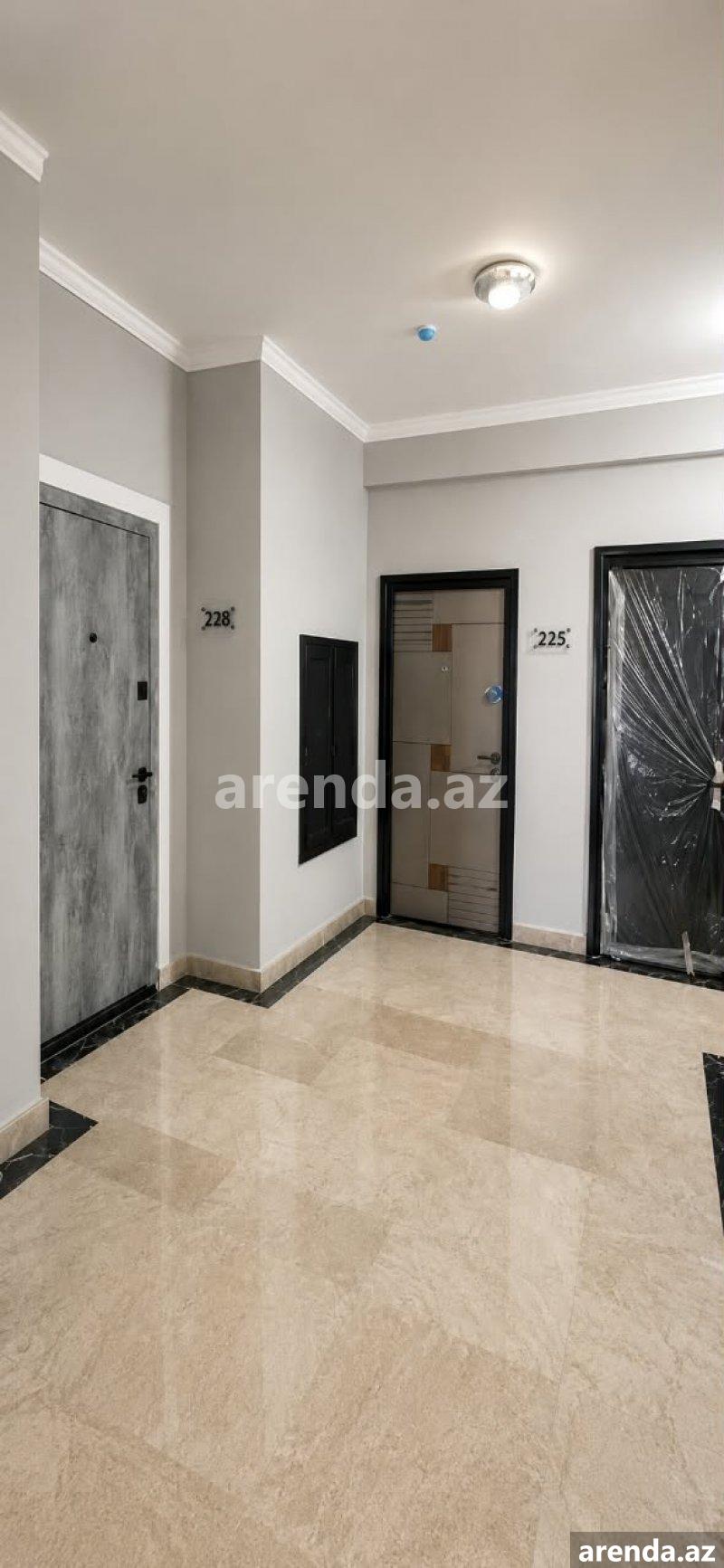 Satılır 2 otaqlı Yeni Tikili, Azadlıq metrosu, 8-ci mikrorayon, Binəqədi rayonu — Mənzil, Bakı (6)