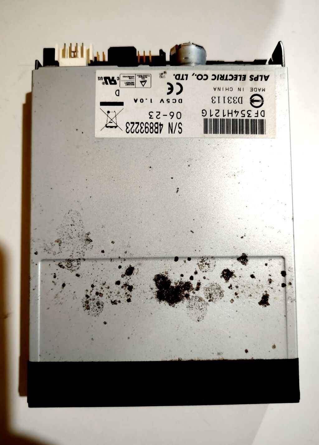 Alps Electric CD mexanizmi (avtomobil audio üçün) Məhsulun üzərindəki — Digər, Oğuz (2)