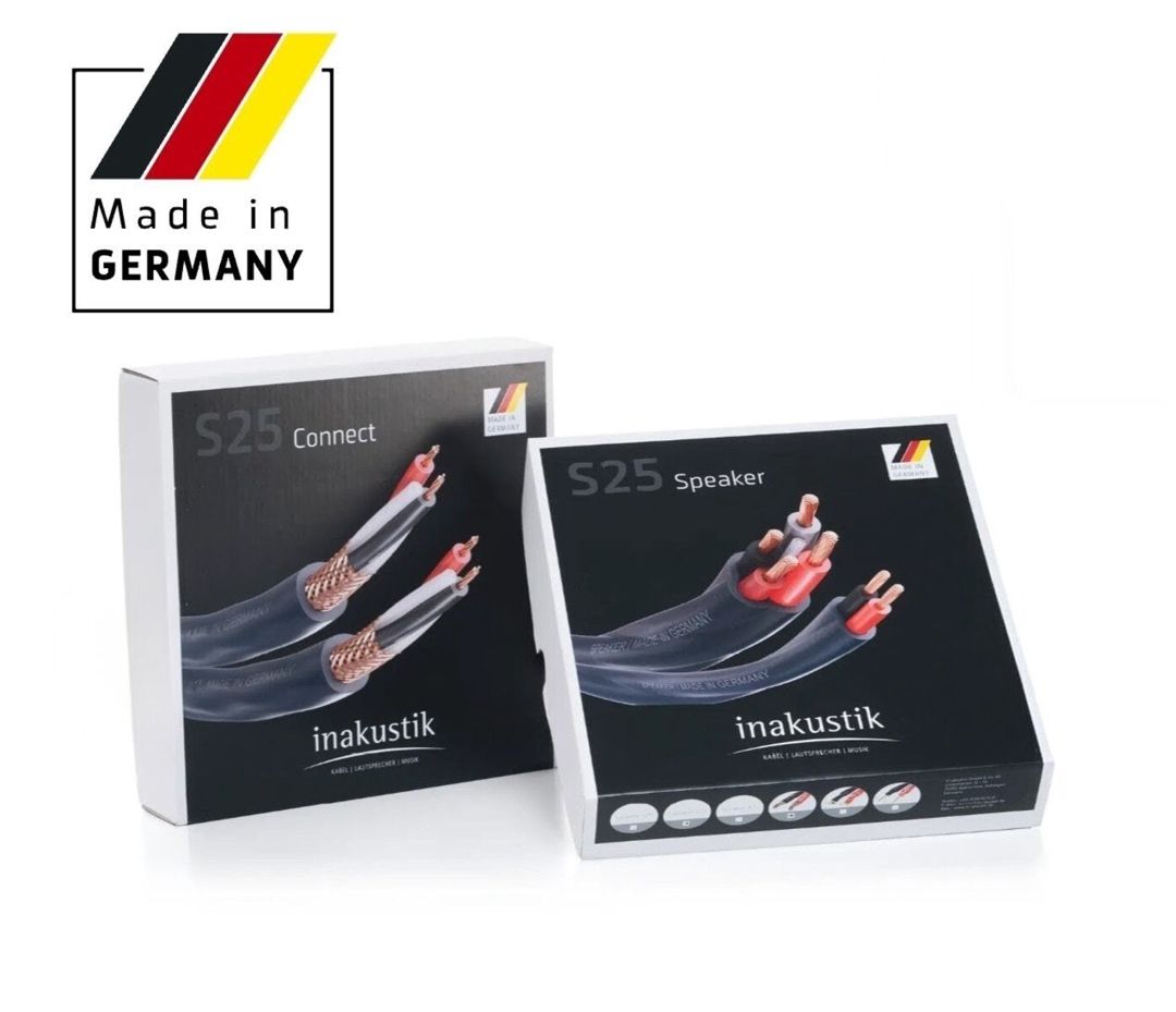 HiFi speaker cable S25 2*3m banana plug — Səs texnikası, Bakı (3)