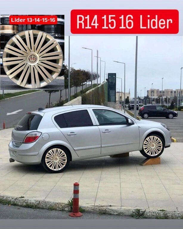 "Opel Astra, Opel Astra H, Opel Zafira, Opel Vectra" disk qapağı R14,R15,R16 — Ehtiyat hissələri və aksesuarlar, Bakı (2)
