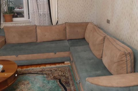 Künc divan, İşlənmiş, Açılan, Bazalı — Bakı