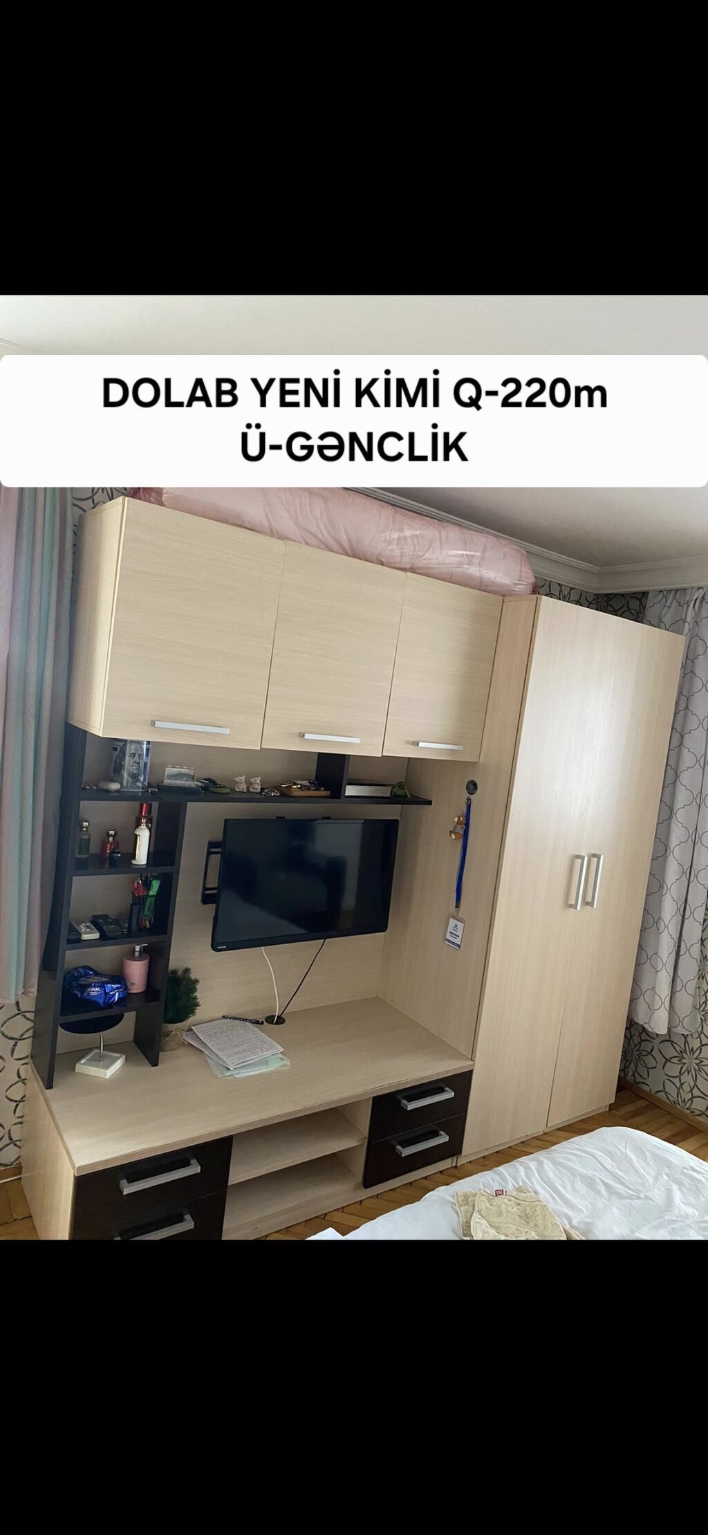 Məhsul: Geyim/saxlama dolabları (bir neçə model) 1) Boz-ağac — Şkaflar, Bakı (7)