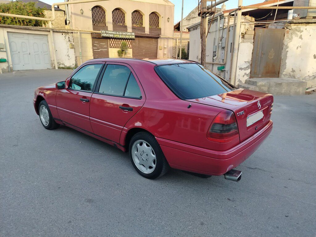 Mercedes C 180, 1.8 L, 1995 il, 365 821 km — Avtomobillər, Bakı (9)