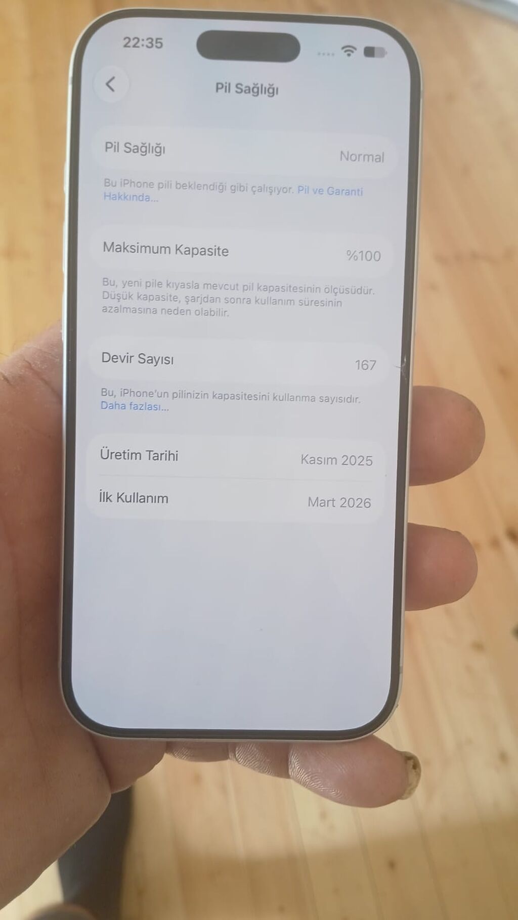 IPhone 17 Pro, Gümüşü, Face ID — Apple iPhone, Bakı (3)