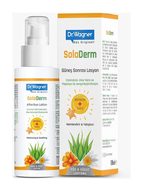 Losyon-sprey Dr.Wagner Soladerm After Sun, 100 ml — Bakı