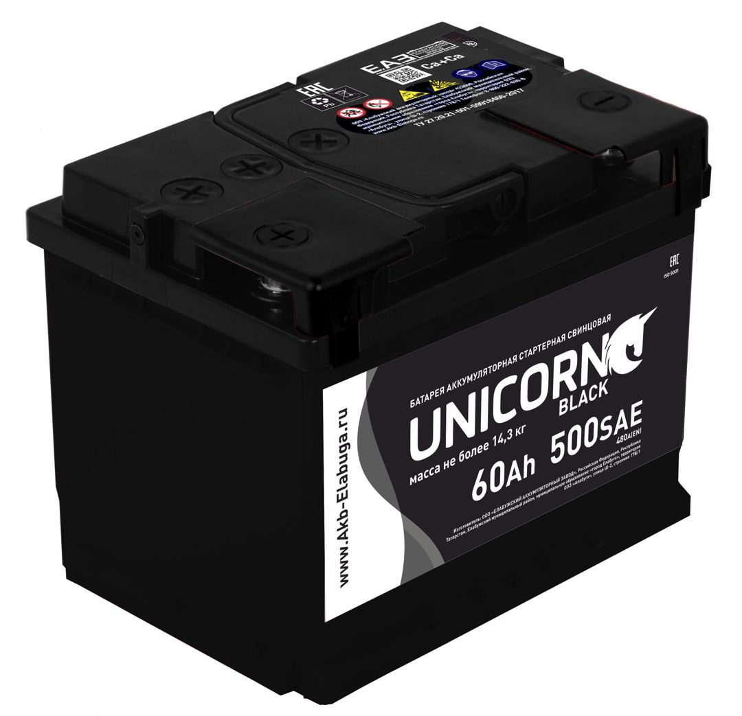 Unıcorn 60 AH-500 sae — Akkumulyatorlar, Bakı