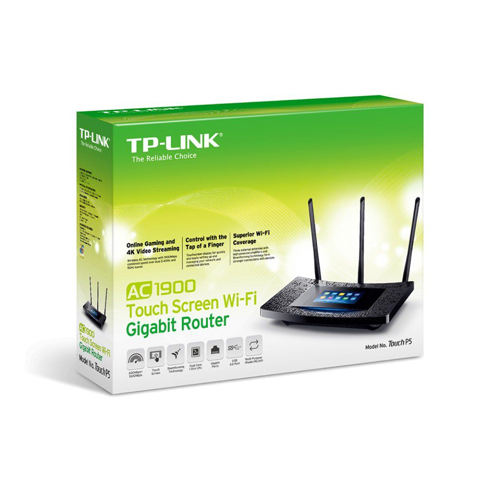 Giqabitli Wi-Fi Router AC1900 TP-Link Touch P5 — Mallar, Bakı (4)