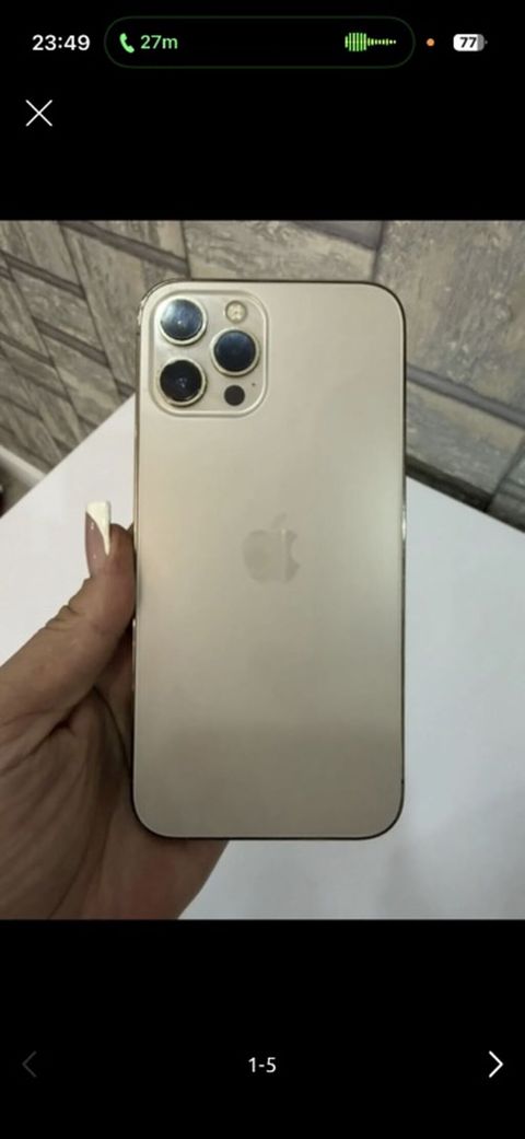 IPhone 12 Pro Max, 256 GB, Qızılı, Face ID — Bakı