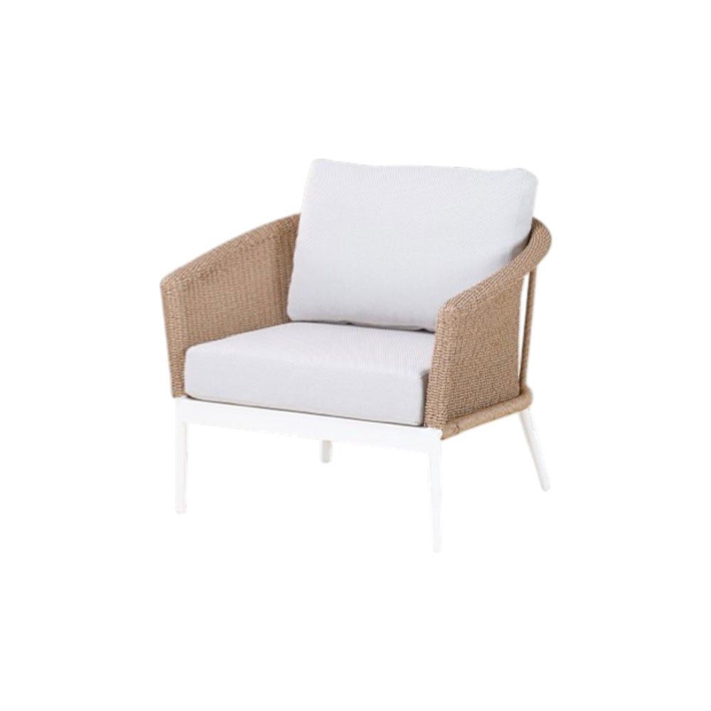 Bağ divanı Artie A369A-4, tək oturacaqlı, metal karkas, 8 mm dairəvi kəndir, 78x82x78 sm — Mallar, Bakı