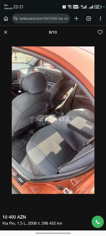 Kia Rio 1.5 L, 2008, 2 967 157 km — Avtomobillər, Ağsu (2)