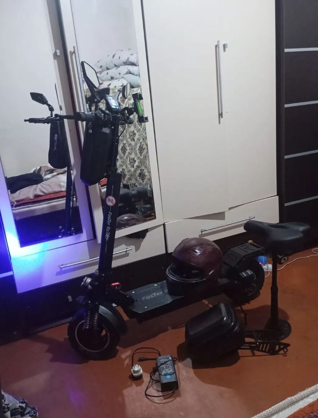 Elektrik skuter – FaSTer Rs7 Xüsusiyyətlər: - Güclü elektrik skuter — Skuterlər, Digah