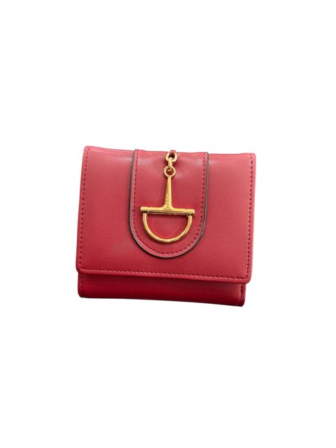 Qadınlar üçün pulqabı S-12, qırmızı, dəri, 10x10 sm — Bakı