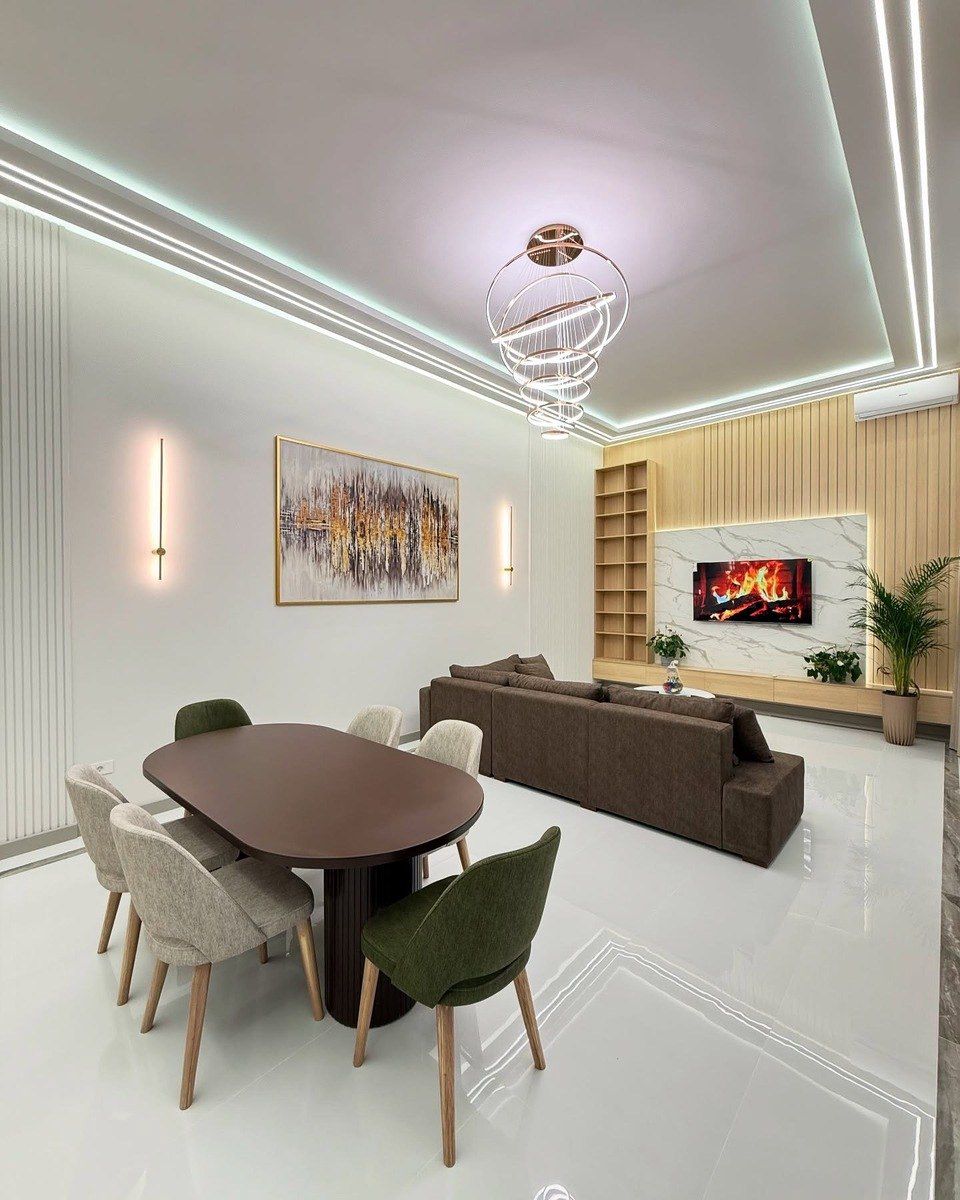 İcarəyə verilir 5 otaqlı həyət evi/bağ evi 400 m² — Ev, villa, Bakı (11)