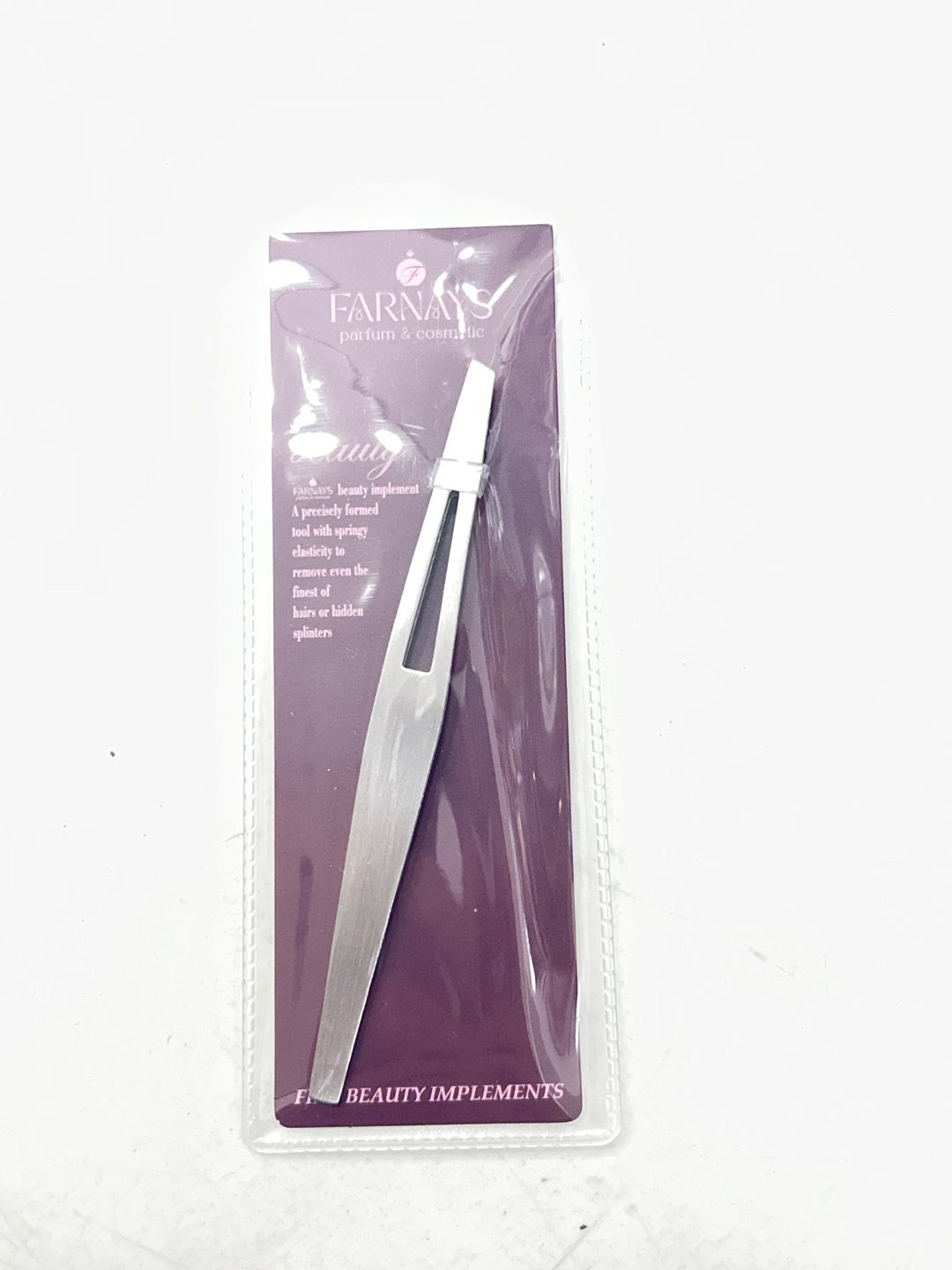 Qaşlar üçün pinset Farnays 10502, nikel — Mallar, Bakı