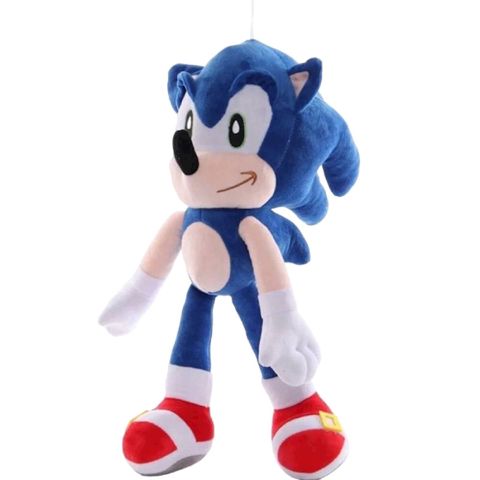 Yumşaq oyuncaq brelok Sonic göy, 27 sm — Bakı