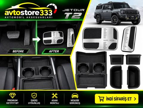 Jetour T2 salon orqanayzerləri — Bakı