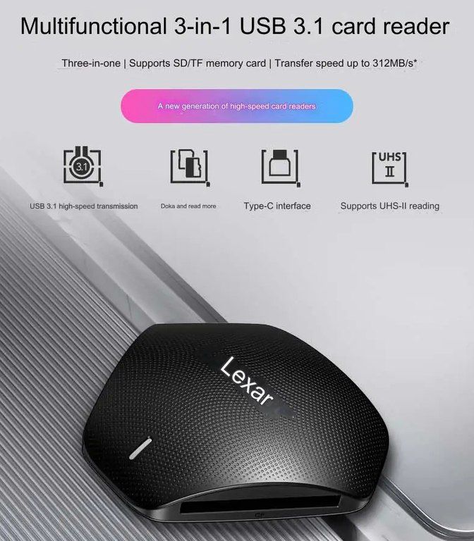 Lexar Professional Card Reader Cf/sd" — Periferik cihazlar, Bakı (3)