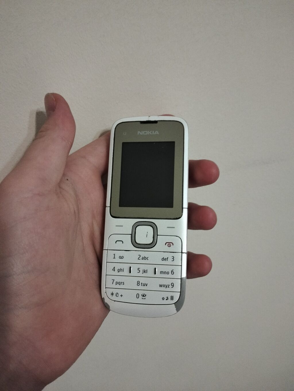 Nokia C2, rəng - Ağ, Düyməli — Nokia, Saray