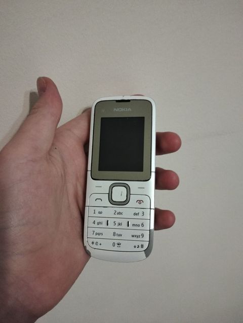 Nokia C2, rəng - Ağ, Düyməli — Saray