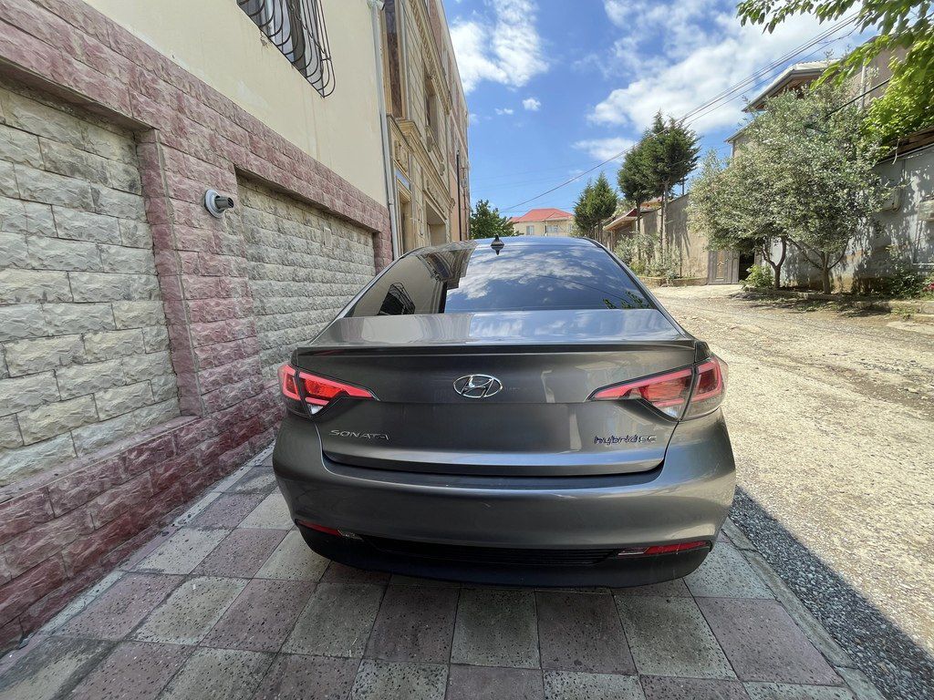 Hyundai Sonata, 2.0 L, 1.4 kWh, 2017 il, 235 769 km — Avtomobillər, Bakı (5)