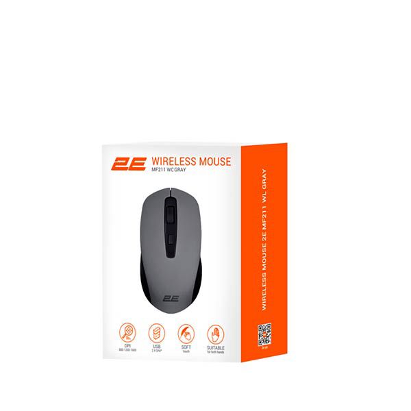 2E MF211 WL Gray Mouse 2E-MF211WC — Mallar, Bakı