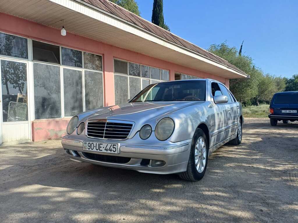 Mercedes E 240, 2.6 L, 2001 il, 280 000 km 90-UE-445 — Avtomobillər, Şirvan (2)