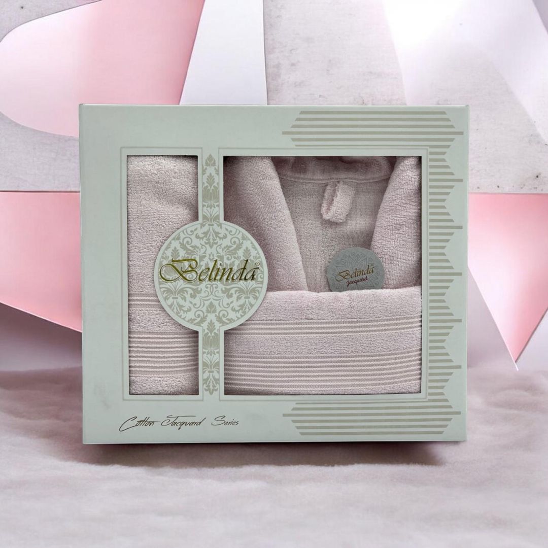 Xələt dəsti qadınlar üçün Belinda, çəhrayı, pambıq, ölçü L/XL — Mallar, Bakı (3)