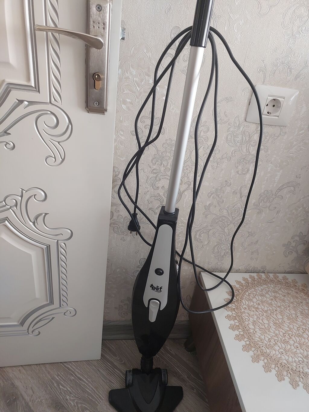 Elif buxarlı döşəmə təmizləyicisi - Şaquli (steam mop) tipli — Təmizlik üçün alətlər, Bakı (2)