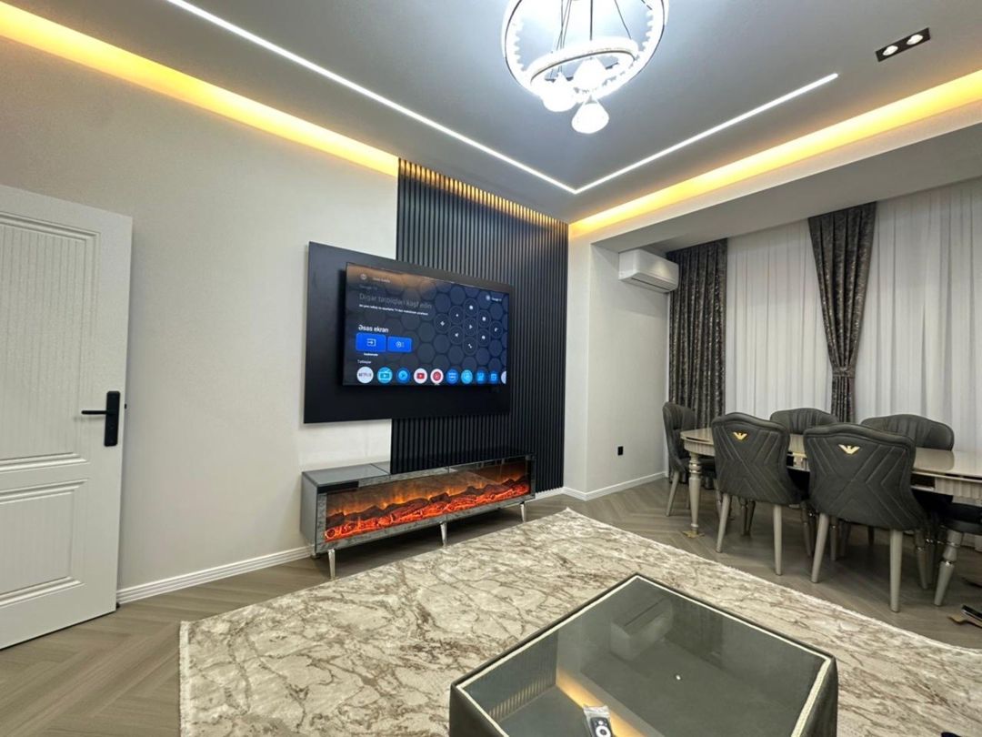 İcarəyə verilir 3 otaqlı yeni tikili 120 m² — Mənzil, Bakı (3)