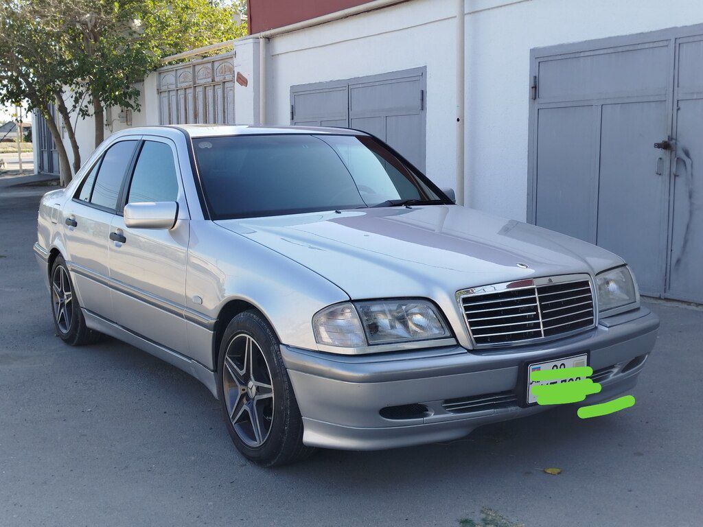 Mercedes C 200, 2.0 L, 1998 il, 227 595 km — Avtomobillər, Bakı (3)