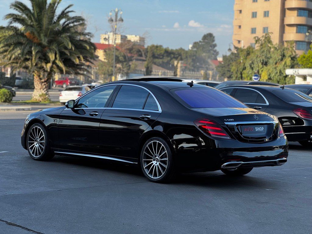 Mercedes S 500, 4.7 L, 2013 il, 118 000 km — Avtomobillər, Bakı (8)