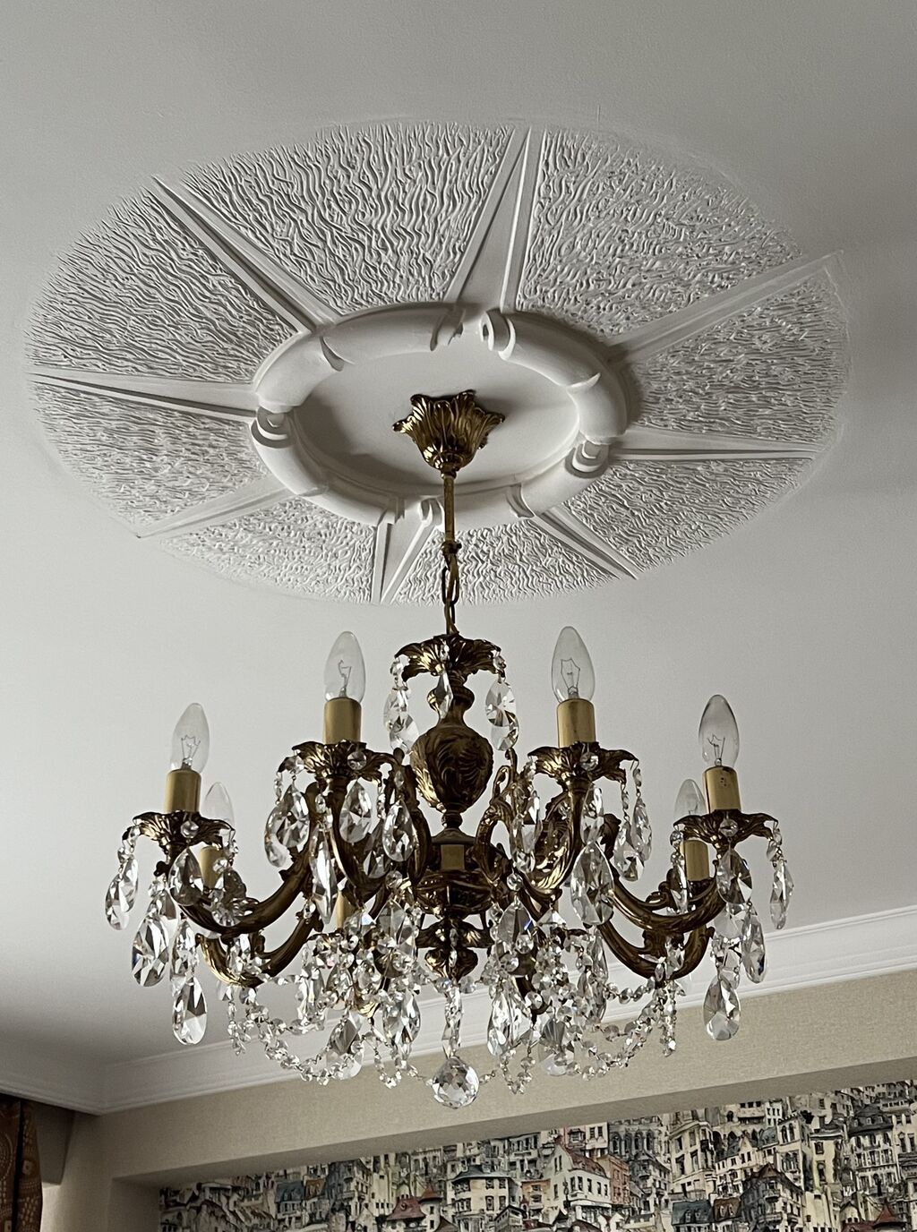 Çılçıraq, 8 lampa, Metal — Tavan is?qlar? v? cilc?raqlar, Bakı