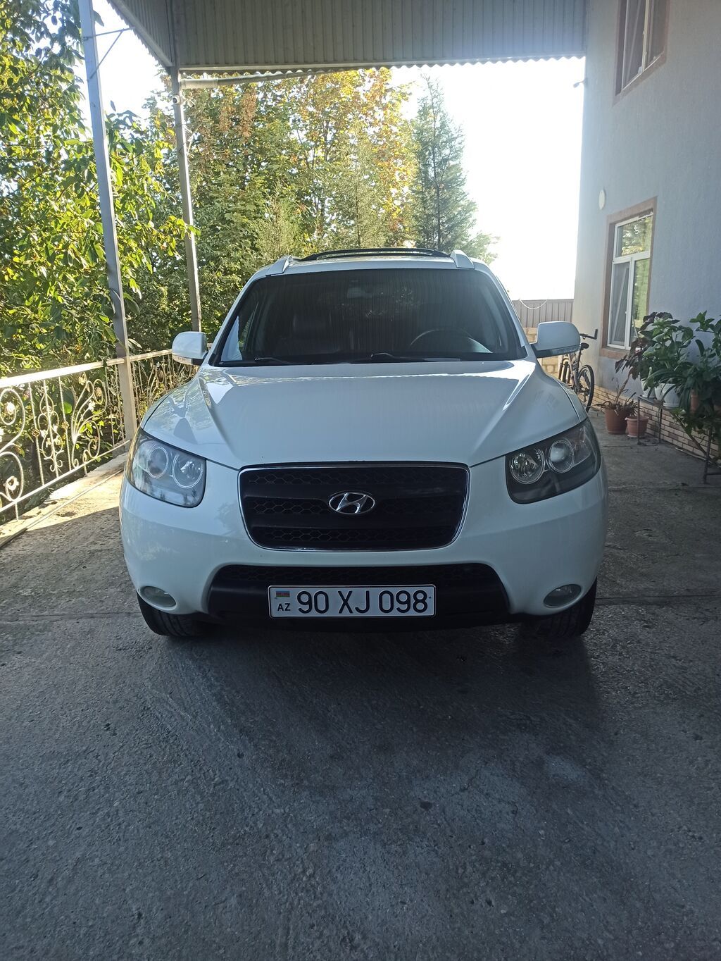 Hyundai Santa Fe: 2.2 l 2009 il Ofrouder/SUV 90-XJ-098 — Avtomobillər, Şamaxı