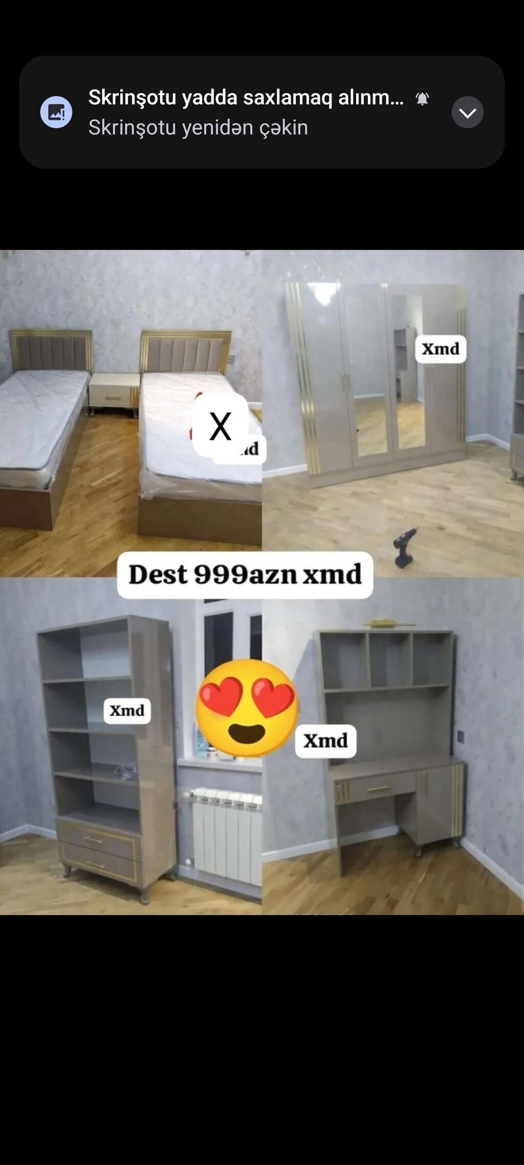 Uşaq/yeniyetmə otağı üçün mebel dəsti Dəst tərkibi: - 2 ədəd tək — Uşaq mebeli dəstləri, Bakı