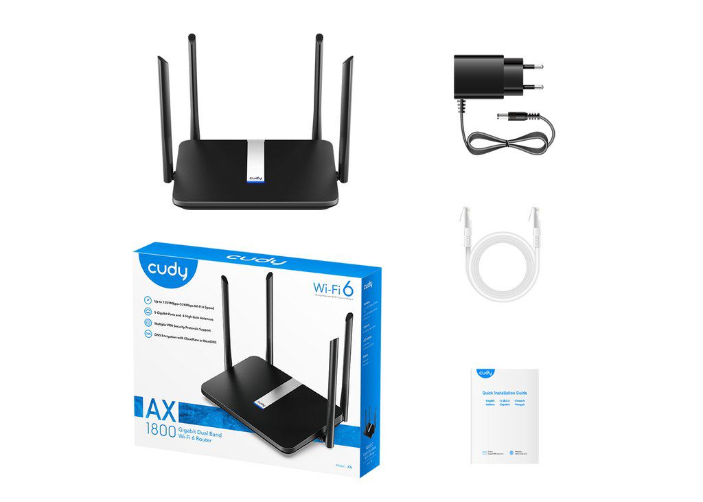 "Cudy X6" routeri — Şəbəkə və server avadanlığı, Bakı (2)