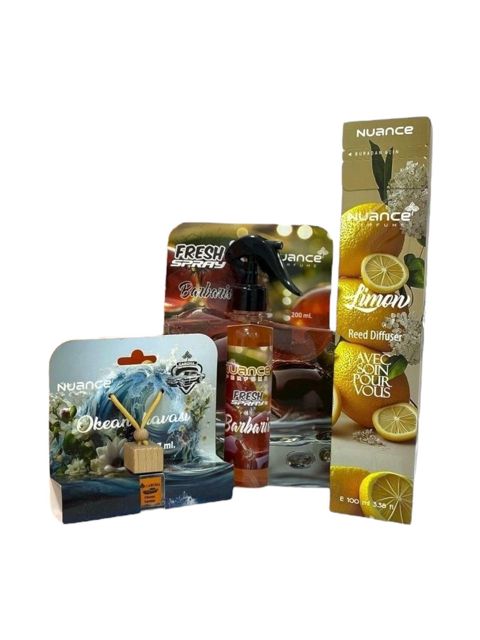 Ətirlər dəsti Tam hədiyyə 3-lü - Limon-Barbaris-Okeanhavası-0123 — Bakı