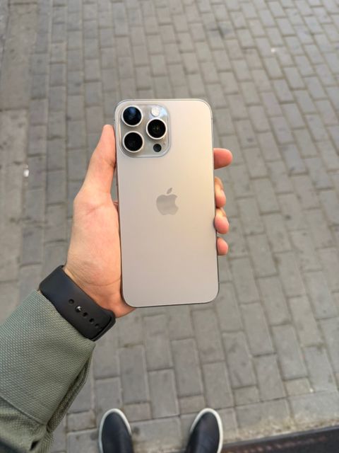 Apple iPhone 15 Pro Max Natural Titanium 256GB/8GB — Bakı