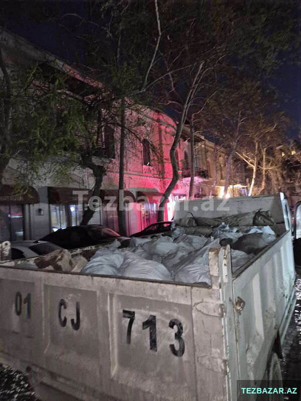 Tullantı, Zibil və Söküntü Daşıyan Maşın Bakı — Mallar, Bakı (5)
