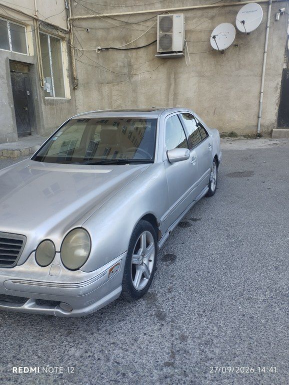 Mercedes E 320, 3.2 L, 2001 il, 495 000 km 77-NV-936 — Avtomobillər, Bakı (6)