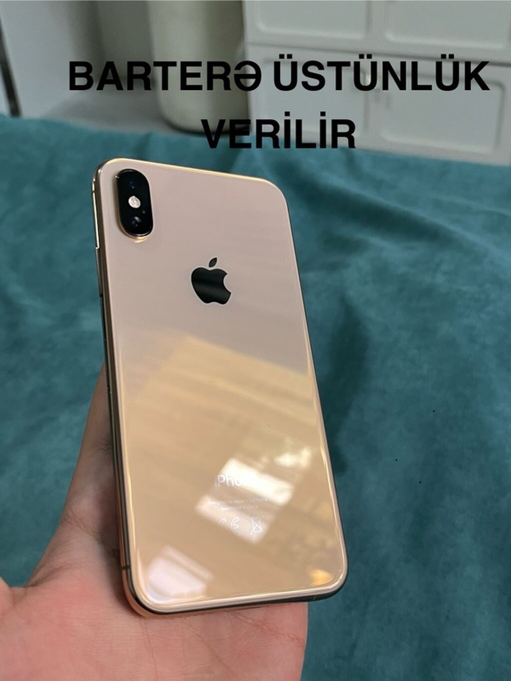 IPhone Xs, 256 GB, Qızılı, Face ID — Apple iPhone, Bakı (4)