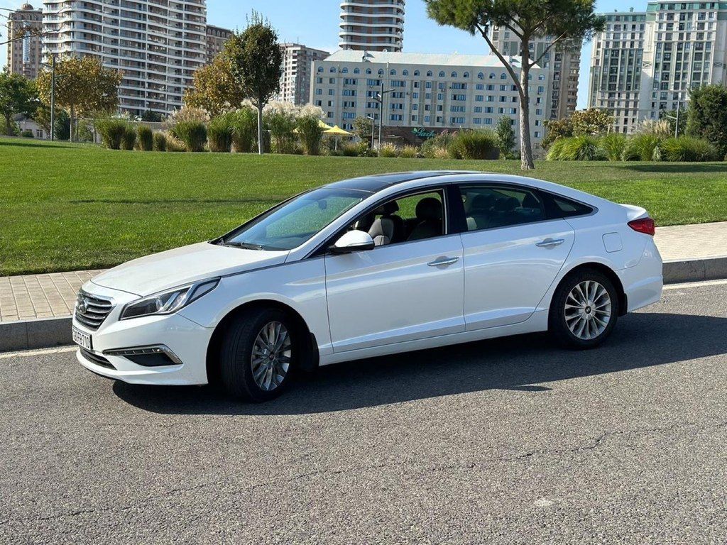 Hyundai Sonata, 2.0 L, 2015 il, 161 000 km 90-FB-710 — Avtomobillər, Bakı (5)