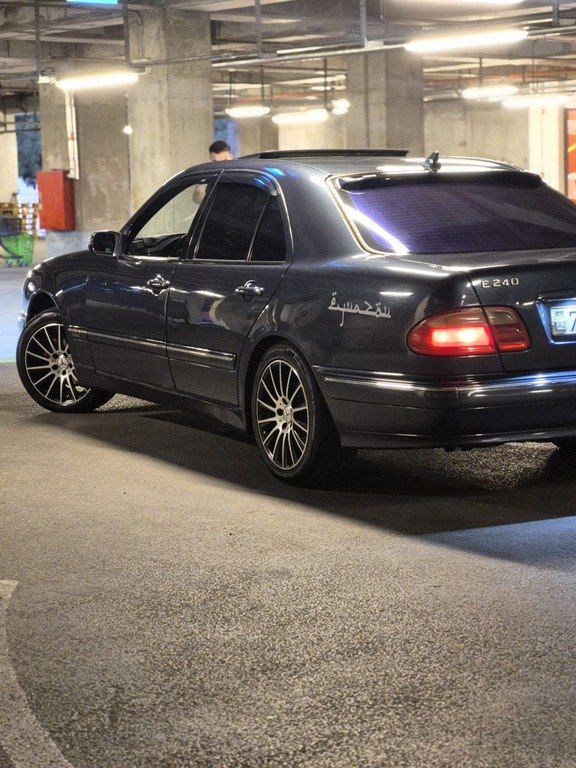 Mercedes E 240, 2.6 L, 2000 il, 460 000 km 77-NZ-283 — Avtomobillər, Bakı (2)