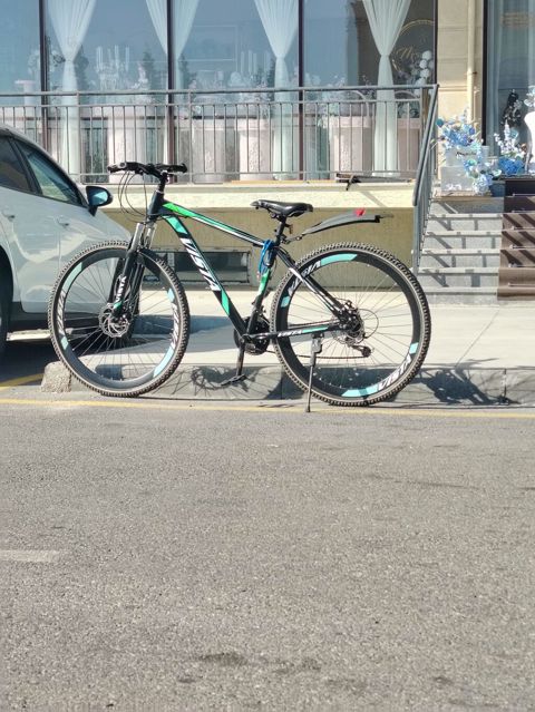 MTB tipli dağ velosipedi - Güclü alüminium gövdə, yüngül və möhkəm — Sumqayıt