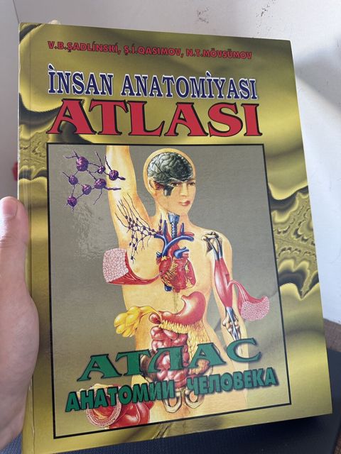 Məhsul: “İnsan Anatomiyası Atlasi” kitabı Təsvir: - Müəlliflər: V.B — Bakı