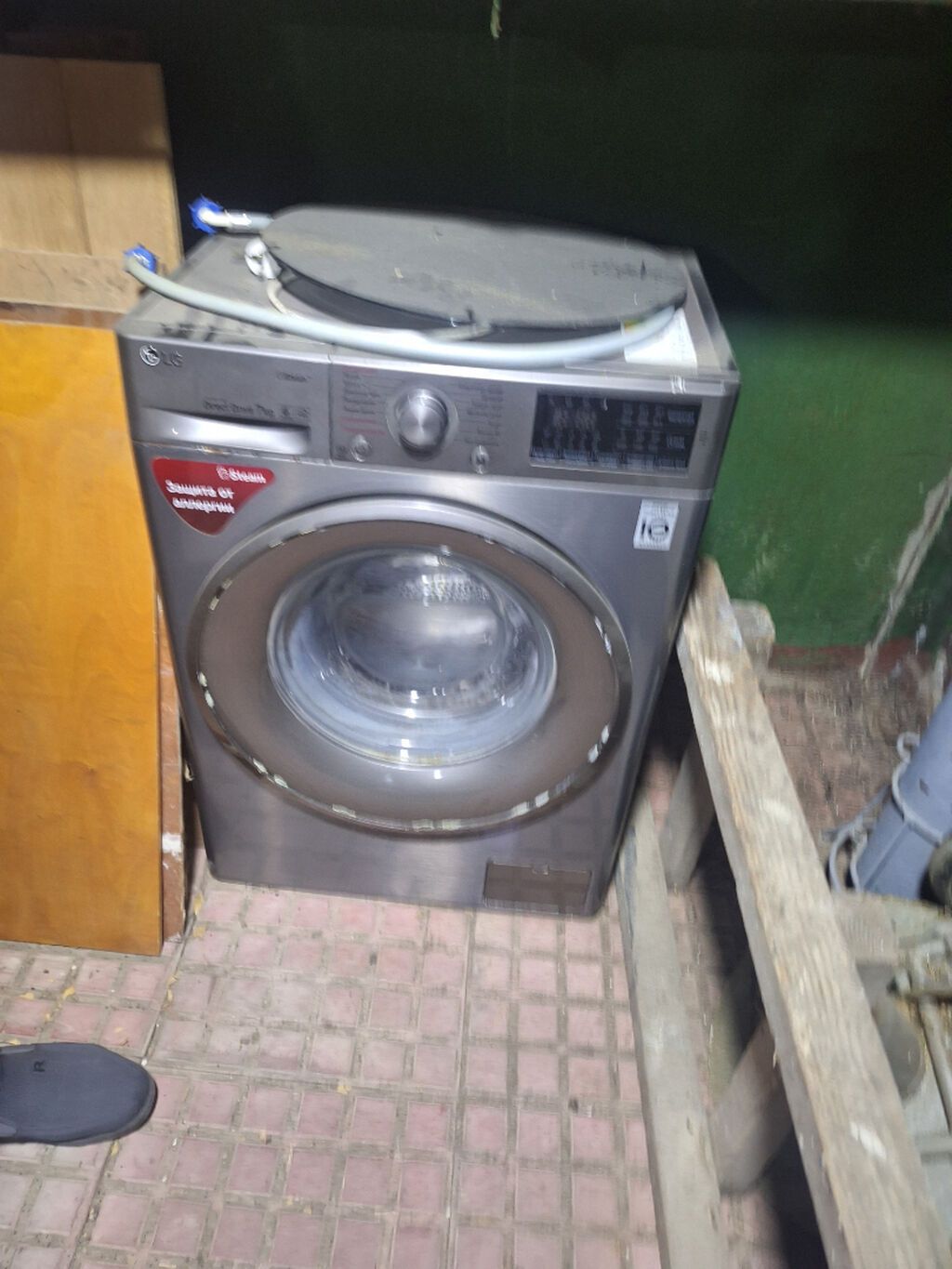 Paltaryuyan maşın LG, 7 kq, İşlənmiş, Avtomat, Qurutmasız — Çamaşır maşınları, Bakı (3)