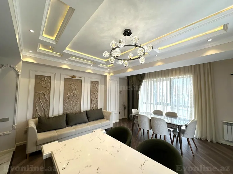 Satılır 4 otaqlı Mənzil Yeni tikili 129 m² Bakı, Xətai r — Mənzil, Bakı (2)