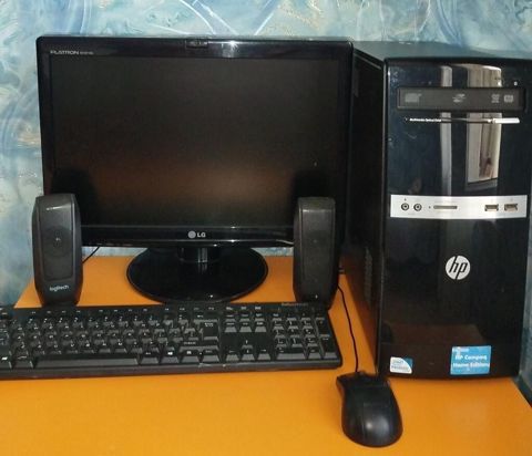 HP masaüstü kompüter komplekti Tərkib:6 ram. özlüyündə kameralı — Mingəçevir