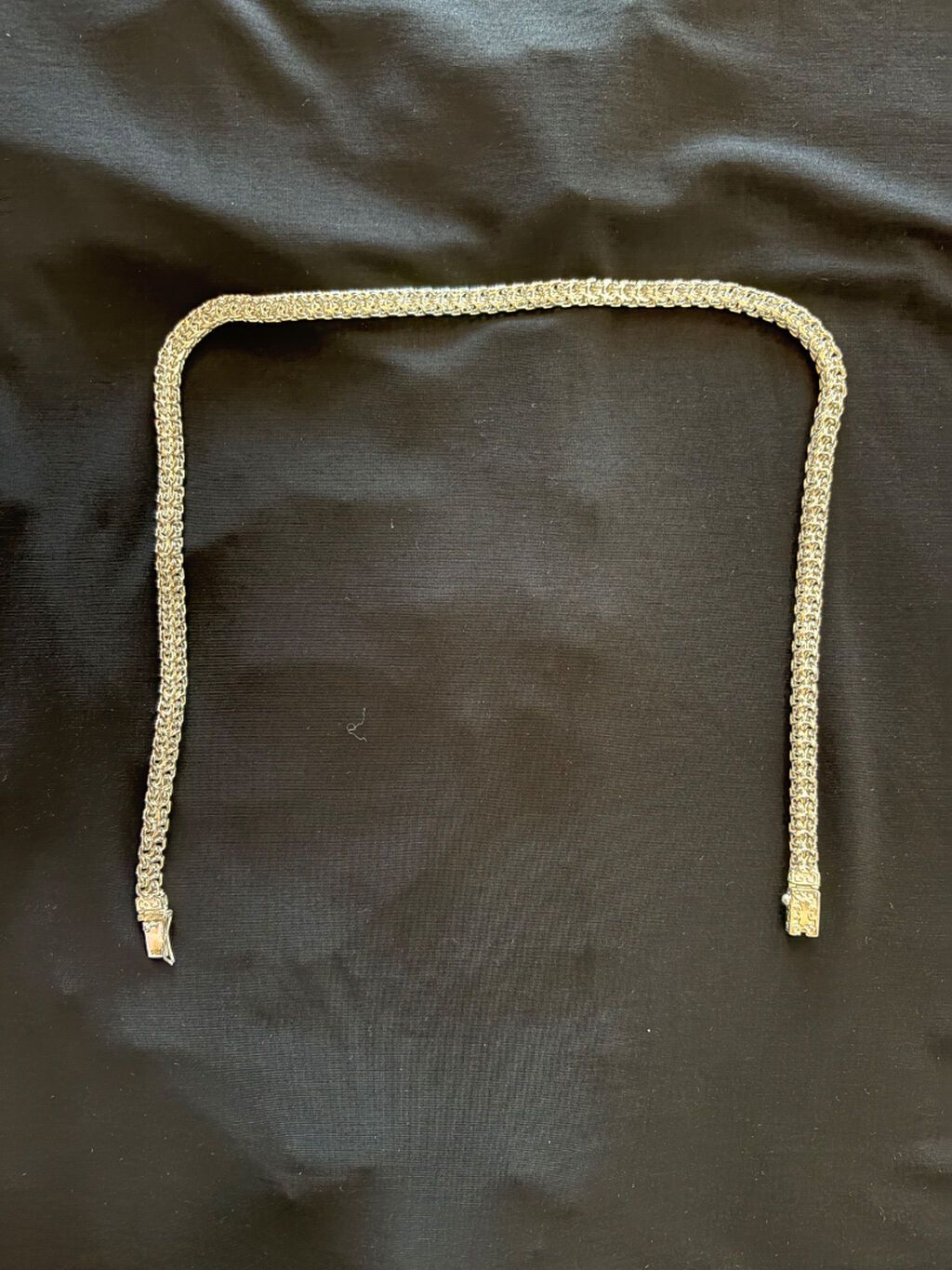925 əyarlı gümüş boyunbağı - Ramzes - Material: 925 sterling gümüş — Qolye və zəncir, Bakı (3)